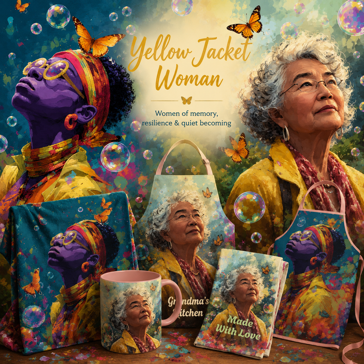 Yellow Jacket Woman