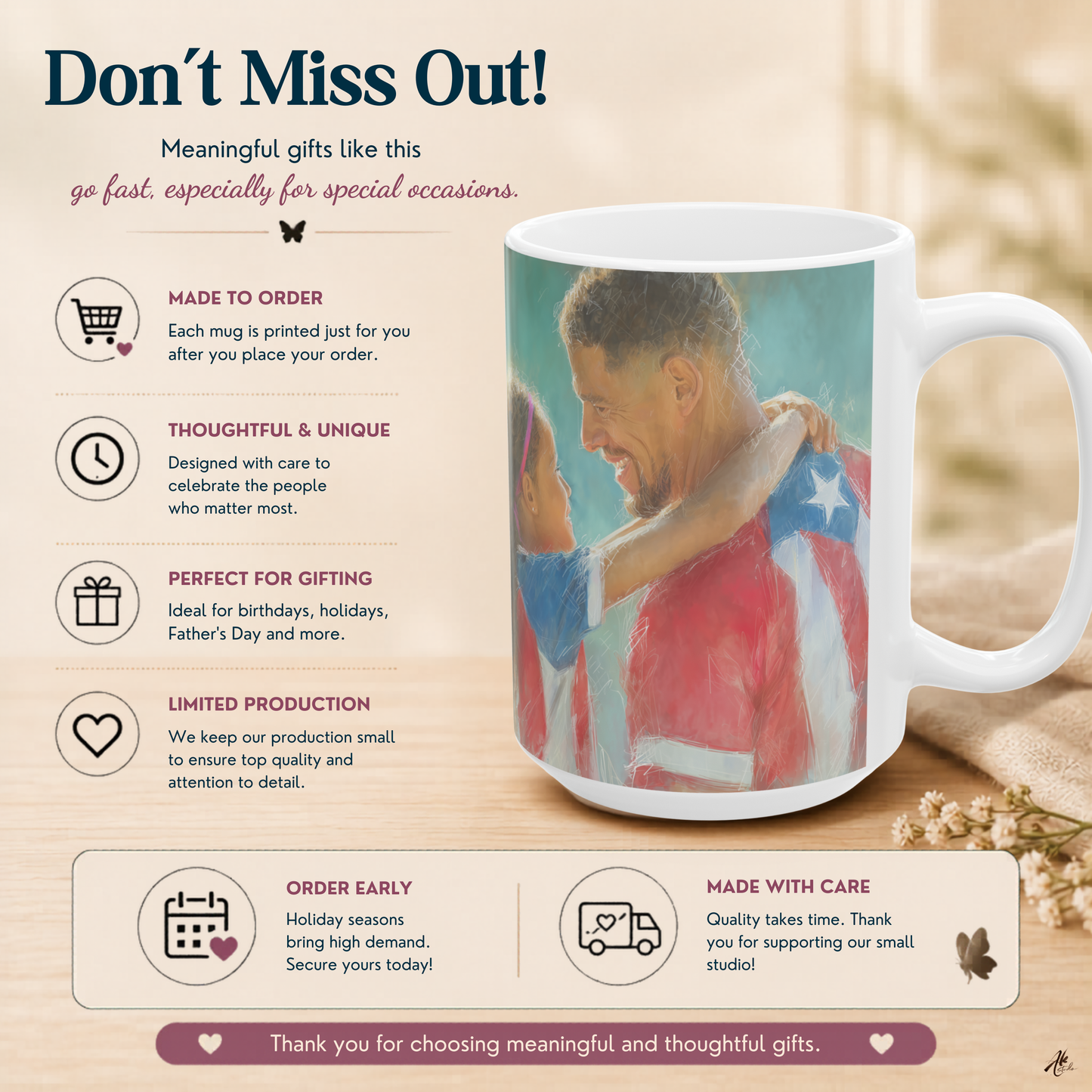 That's My Dad A Personalized Mug Celebrating the Hero He Is
