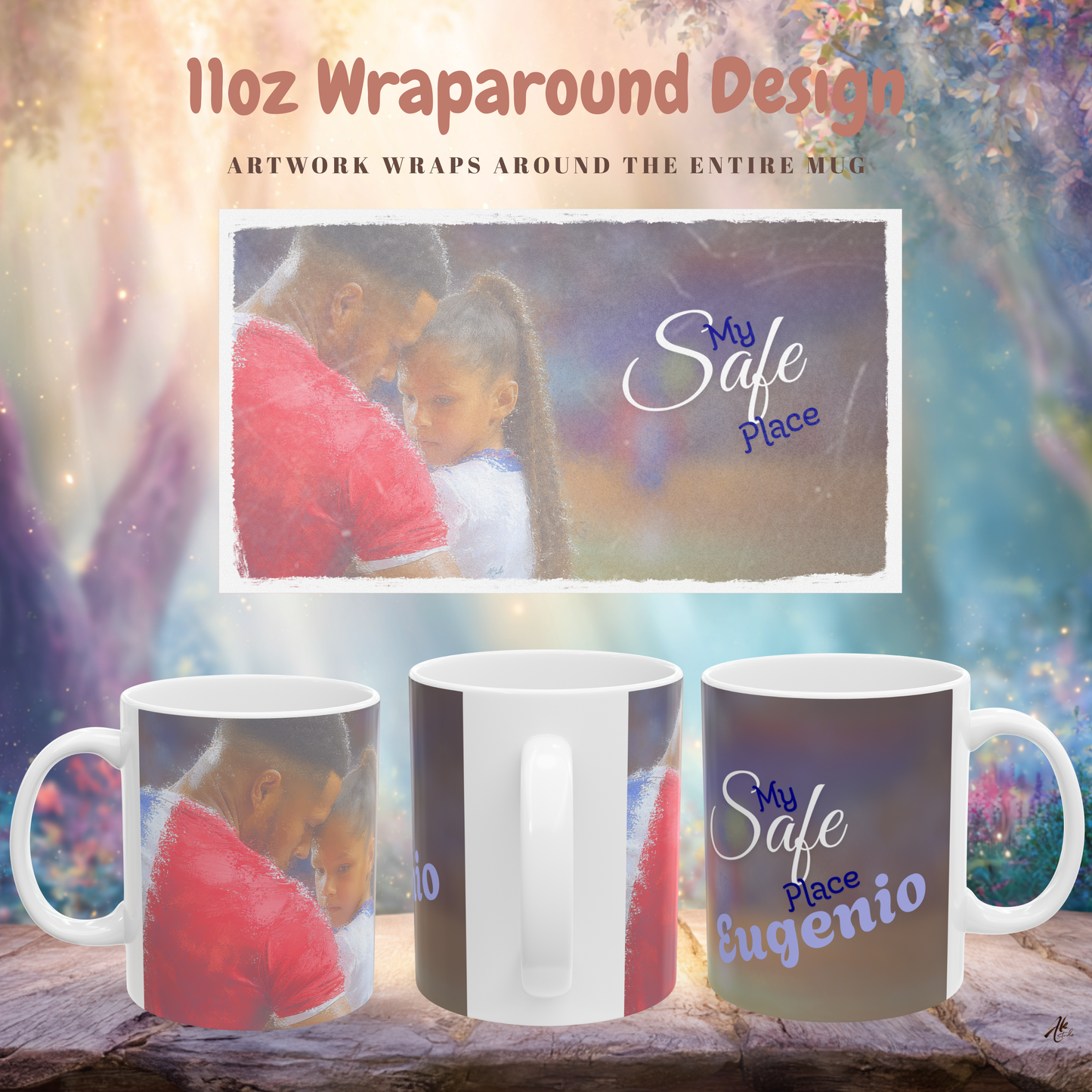 My Safe Place A Personalized Mug for the One Who Feels Like Home