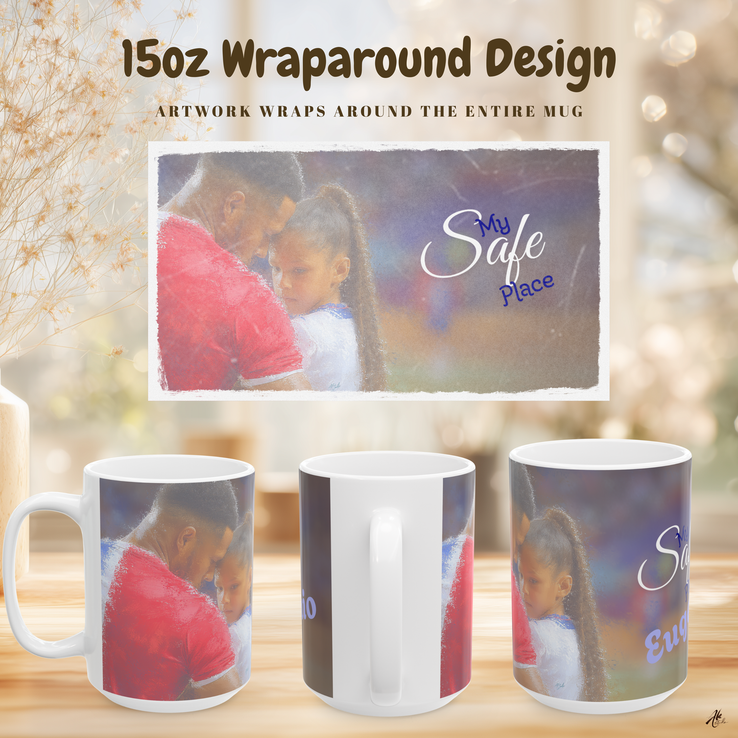 My Safe Place A Personalized Mug for the One Who Feels Like Home
