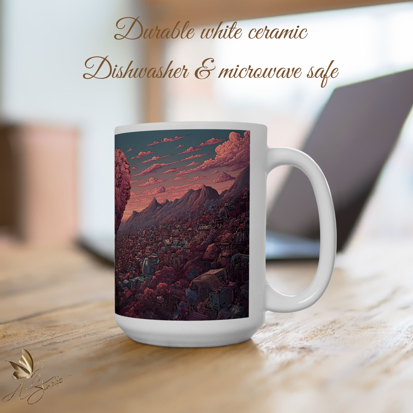 Hearts that Remain Ceramic Mug 3 - Emotional Art Coffee Mug