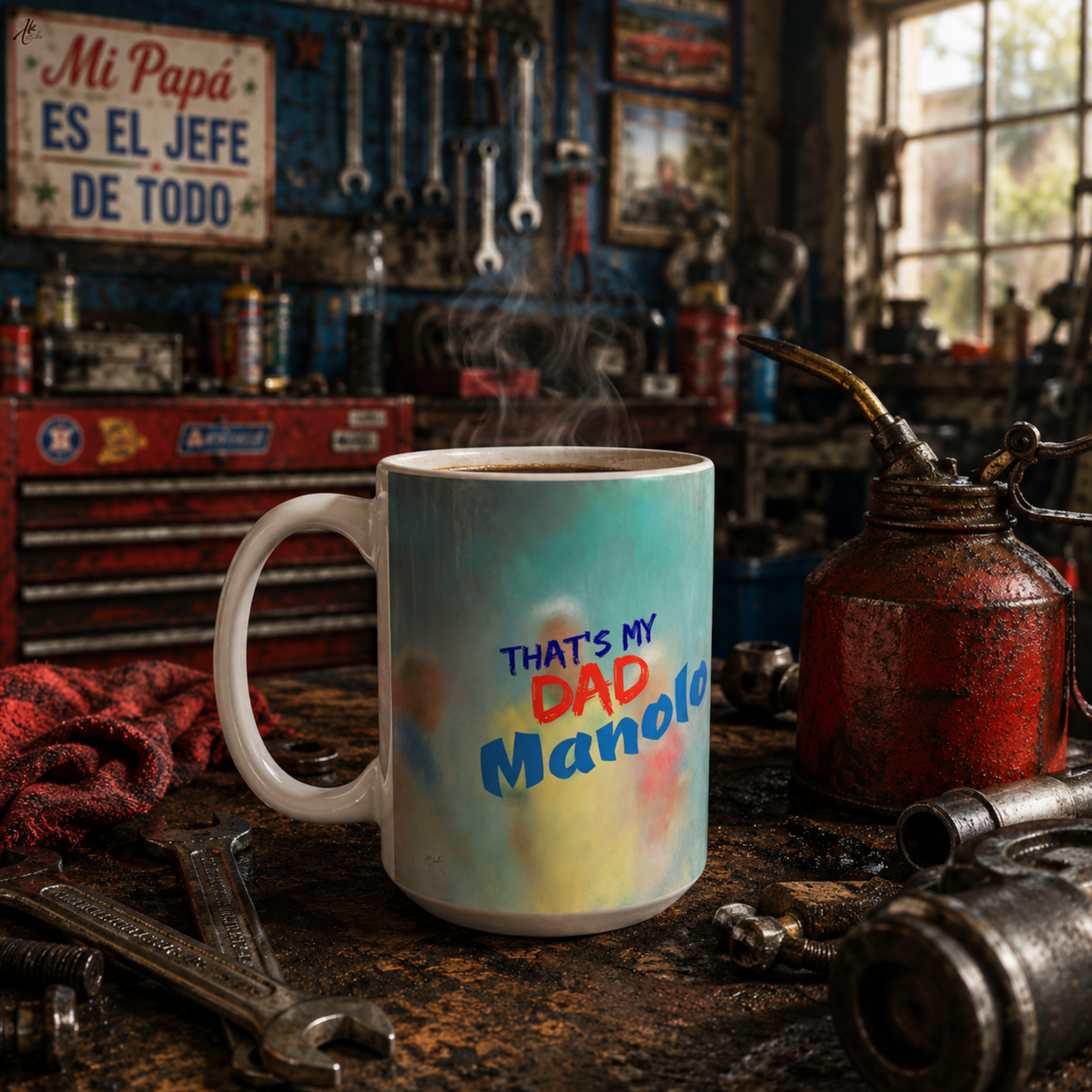 That's My Dad A Personalized Mug Celebrating the Hero He Is