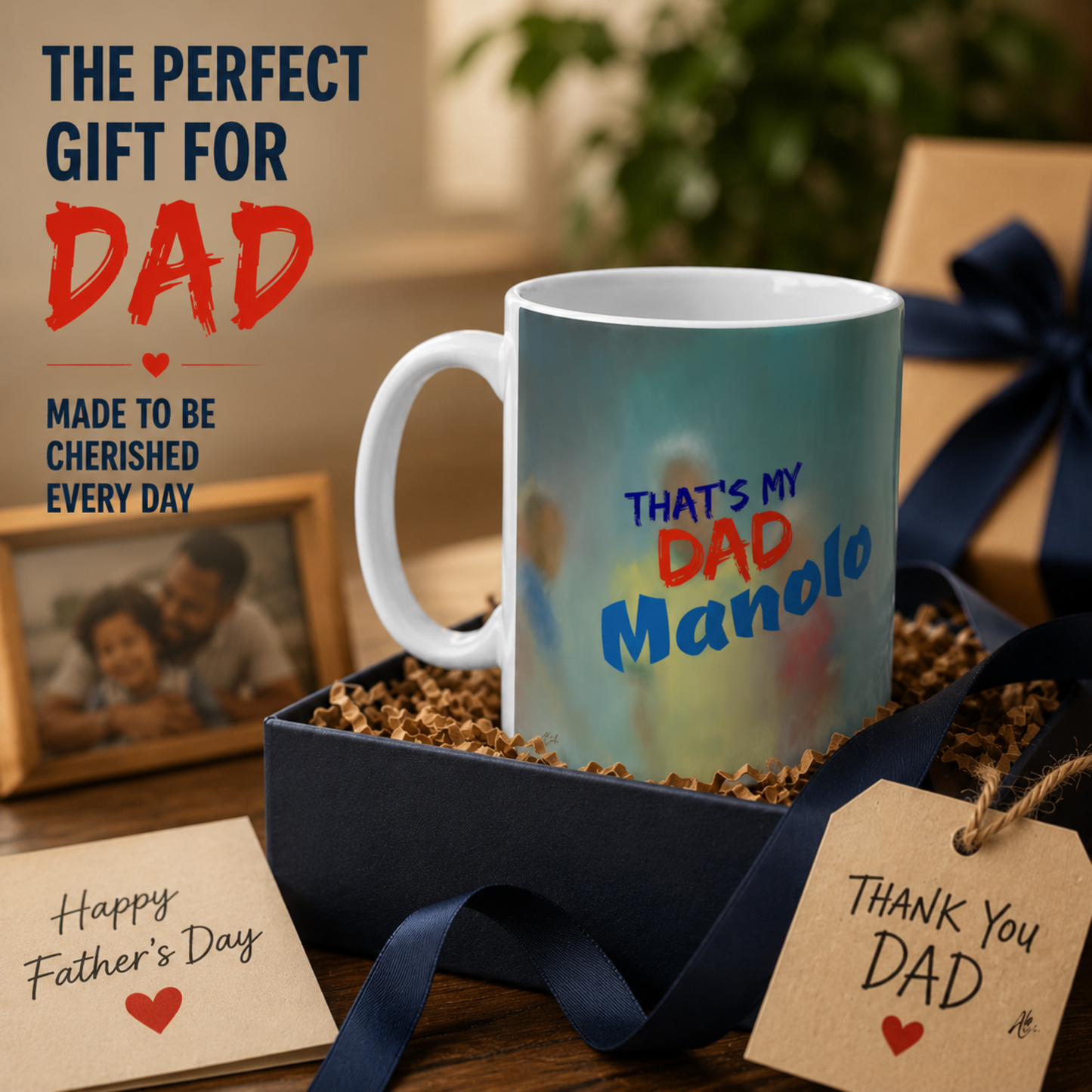 That's My Dad A Personalized Mug Celebrating the Hero He Is