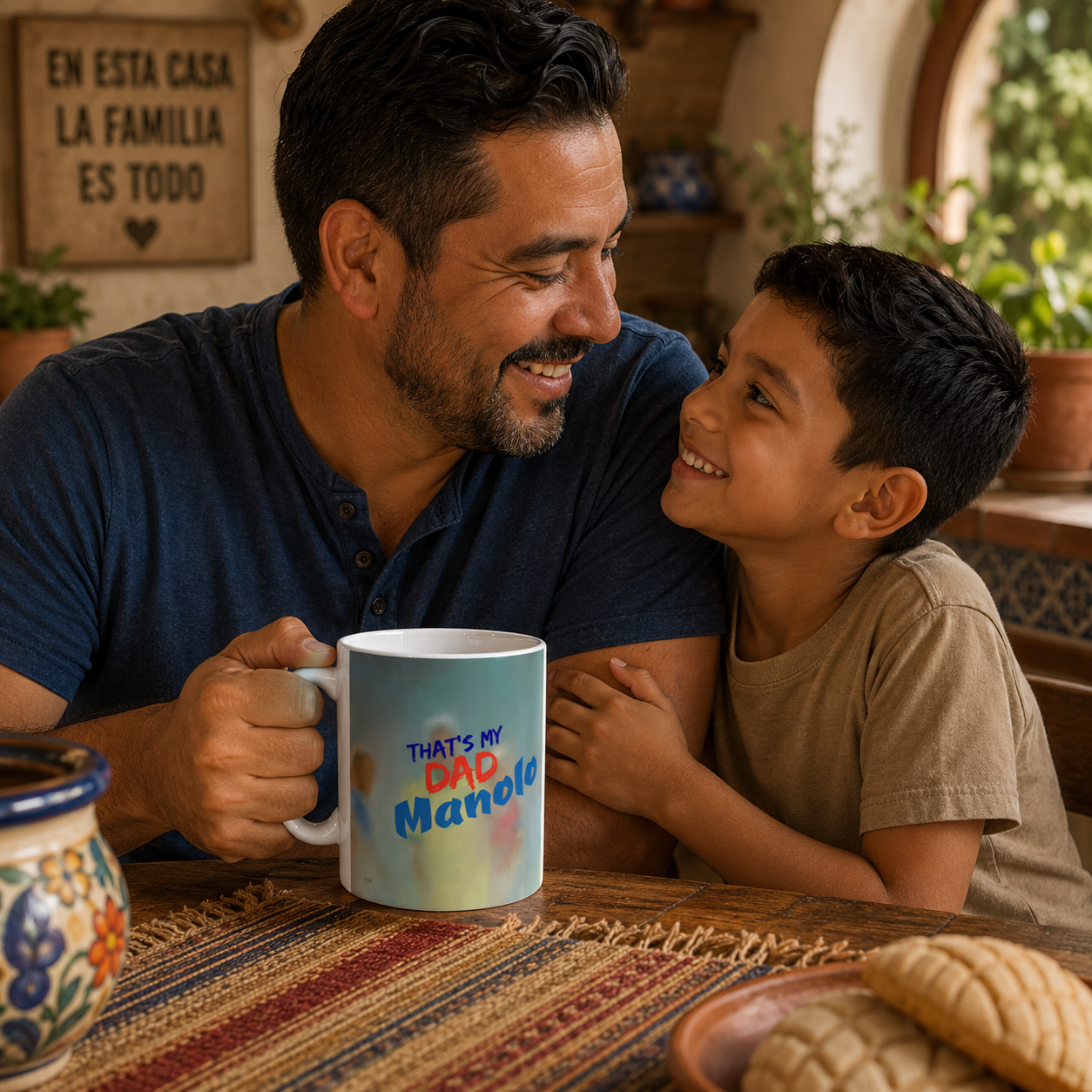 That's My Dad A Personalized Mug Celebrating the Hero He Is
